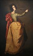Francisco de Zurbaran Saint Ursula oil painting artist